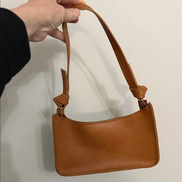 Madewell Tan Leather Shoulder Bag - Picture 3 of 3
